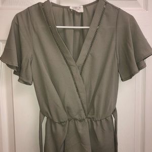 Loden Green Blouse